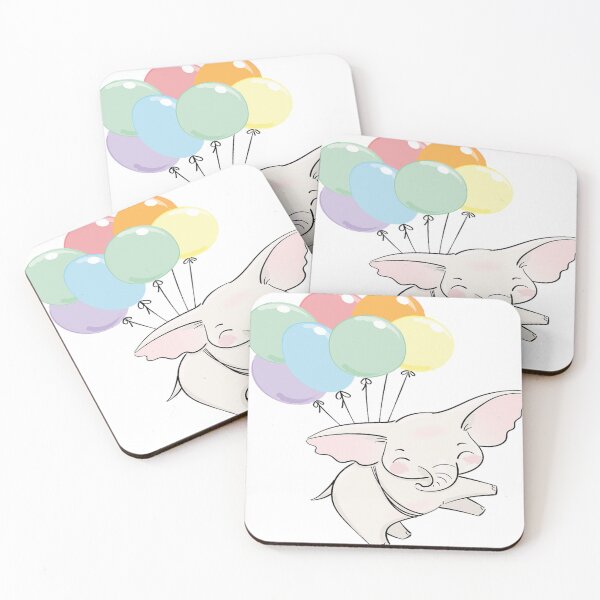 Item preview, seven balloons pull up baby elephant designed and sold by ZoraJast99.