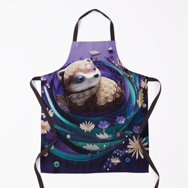 Item preview, Illustration of a cute cartoon panda in a nest of flowers designed and sold by aiphotosart.