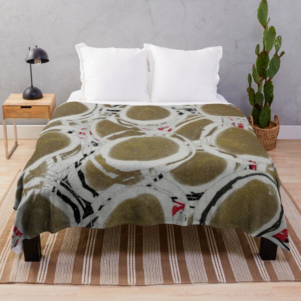 Item preview, Abstract Organic Circles in Gold designed and sold by ImperialLily.
