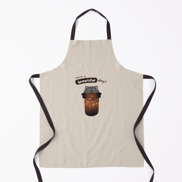 Item preview, Have a brewtiful day! | Kawaii Kuro Neko Americano designed and sold by sasyaarts.