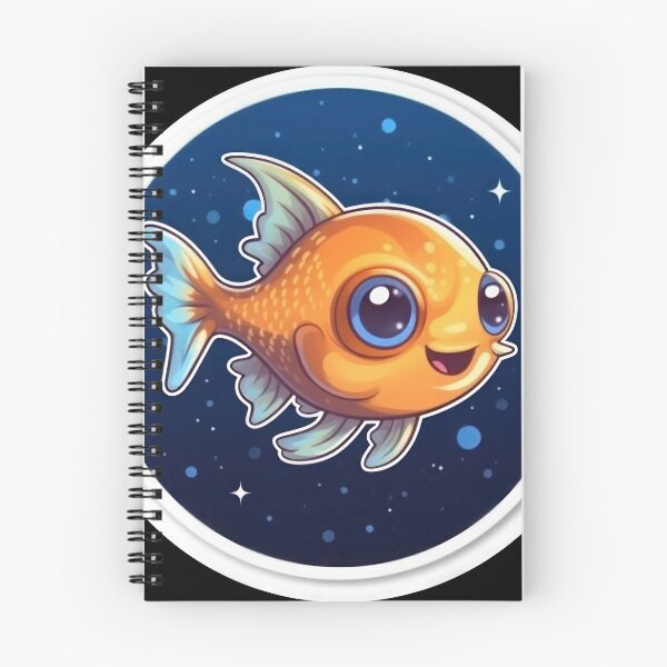 Item preview, Kawaii Cute Fish Good Night designed and sold by duke818.