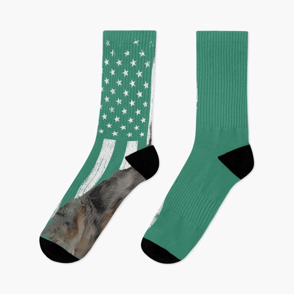Item preview, Aussie American Flag Patriotic Aussie Dog 4th Of July 		 designed and sold by lkguosfn12.