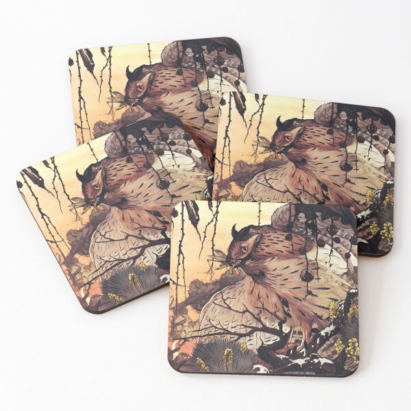 Item preview, Edward Julius Detmold, The Grasshopper and the Owl designed and sold by NouveauEra.