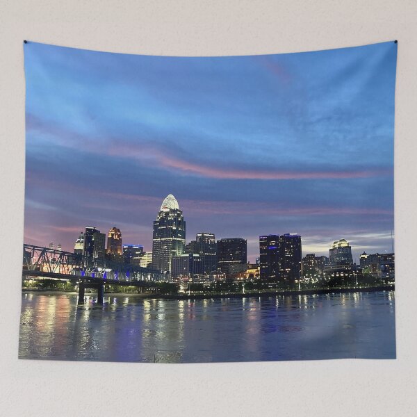 Item preview, Blueberry Sherbert Skies designed and sold by Dr. Virginia Braden.