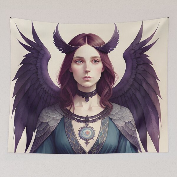 Item preview, Solemn Dark Angel of the Occult designed and sold by Erika V..
