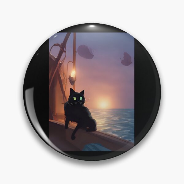Item preview, Cat Sunshine Ship Art Print  designed and sold by Headricker.