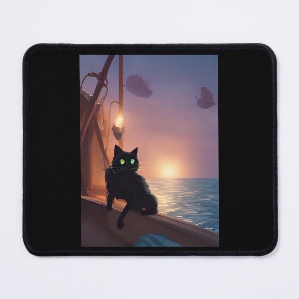 Item preview, Cat Sunshine Ship Art Print  designed and sold by Headricker.
