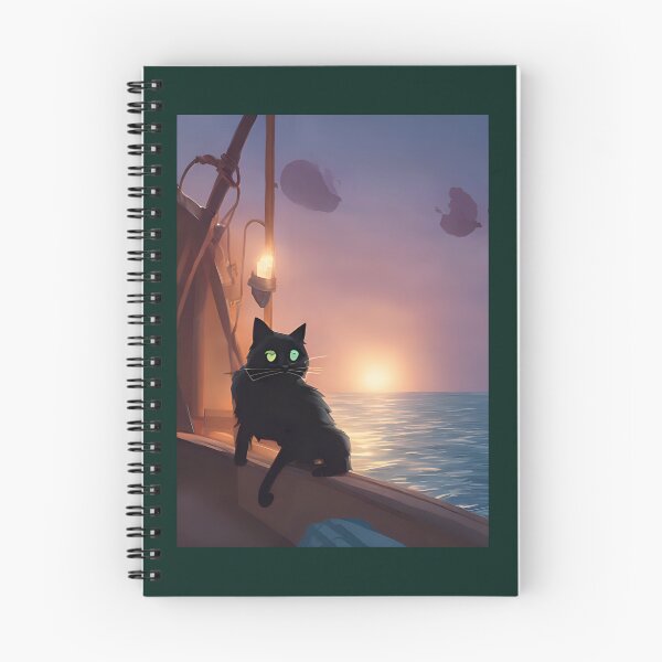 Item preview, Cat Sunshine Ship Art Print  designed and sold by Headricker.