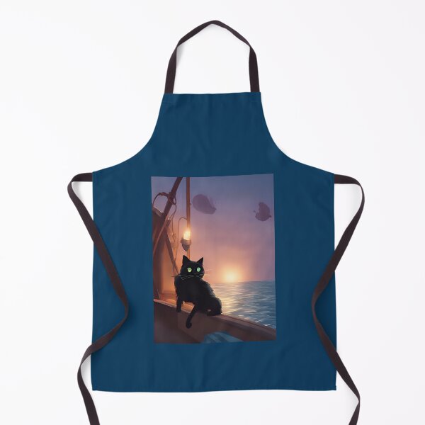Item preview, Cat Sunshine Ship Art Print  designed and sold by Headricker.