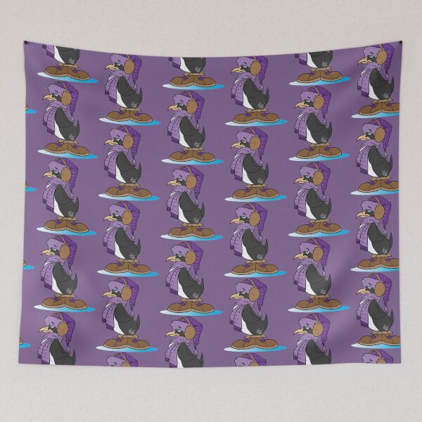 Item preview, Cold Penguin in Purple designed and sold by JohnnyPraize.
