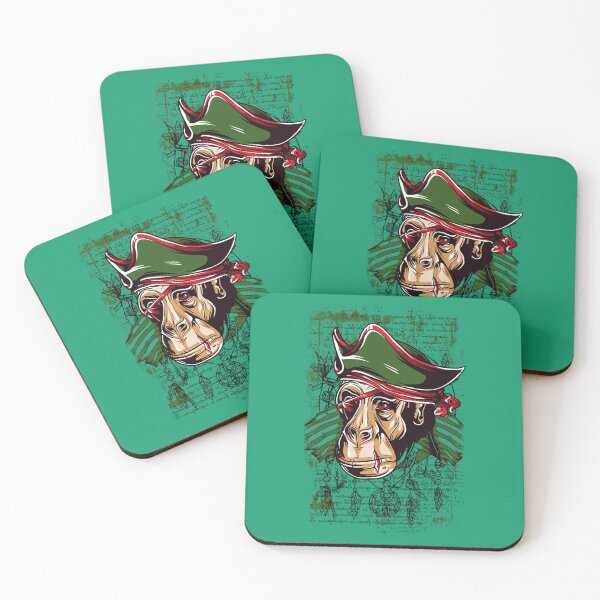 Item preview, Pirate Monkey   designed and sold by Headricker.