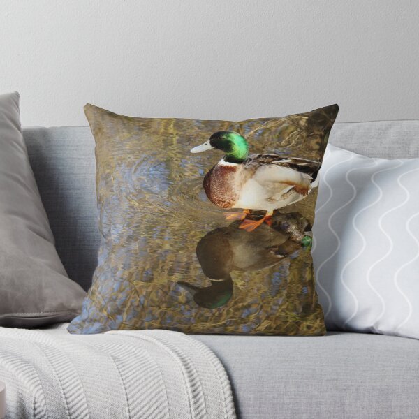 I didn't realize I was so beautiful! Throw Pillow