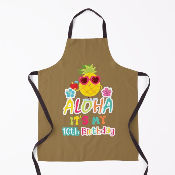 Artikelvorschau, Aloha, es ist mein 10. Geburtstag. Hawaiianisches 10-jähriges Kleinkind-Luau entworfen und verkauft von vcugmunokl28.