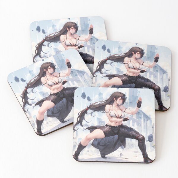 Item preview, Tifa Lockhart designed and sold by HazeAnime.