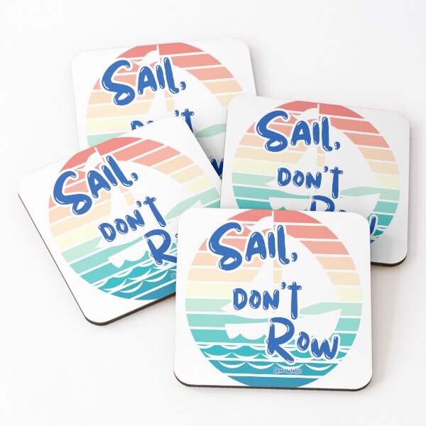 Aperçu de l'œuvre Sail, don't Row - Alan Watts 'Sail, don't Row' Law of Attraction Collection - Designs inspirants pour la manifestation et la pleine conscience | Redbubble créée et vendue par ElleKaye711.