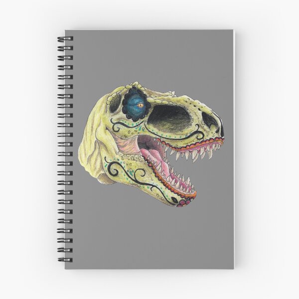 Item preview, T-Rex Sugar Skull designed and sold by OneForWhimsy.