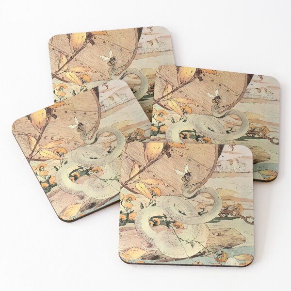 Item preview, Edward Julius Detmold, The Wasp and the Snake designed and sold by NouveauEra.