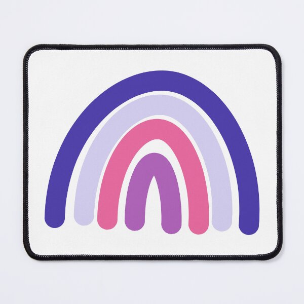 Item preview, Blue, Purple, Pink Rainbow sticker designed and sold by Keeley Curtis-Verdeja.