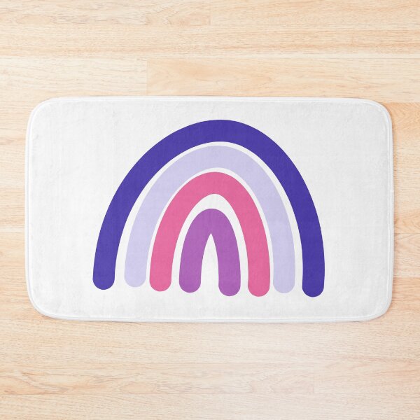 Item preview, Blue, Purple, Pink Rainbow sticker designed and sold by Keeley Curtis-Verdeja.