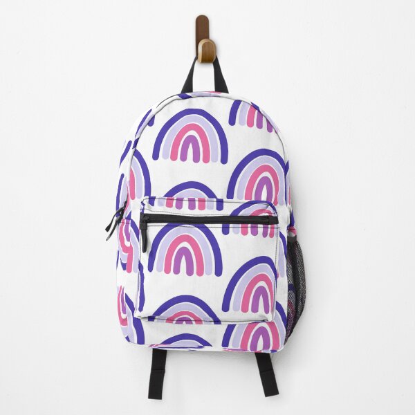 Item preview, Blue, Purple, Pink Rainbow sticker designed and sold by Keeley Curtis-Verdeja.