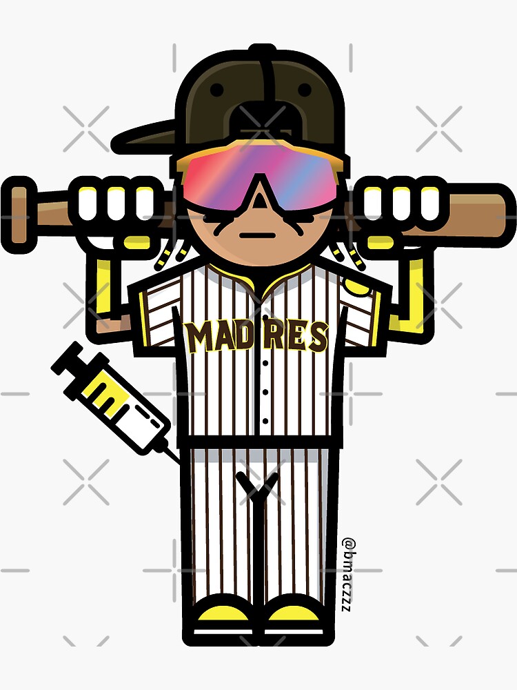 Tatis Jr Jersey Sticker for Sale by cocreations