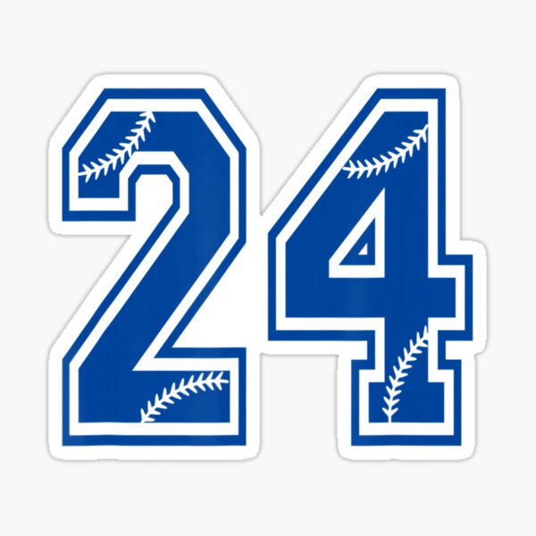 Ryan McMahon #24 Jersey Number Sticker for Sale by StickBall