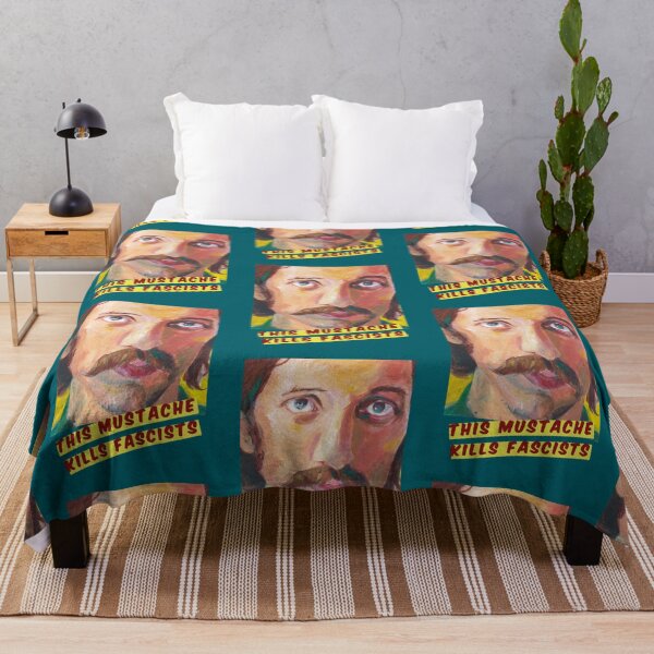 Item preview, Eugene Hutz from Gogol Bordello  This mustache kills fascists    designed and sold by onpulver.