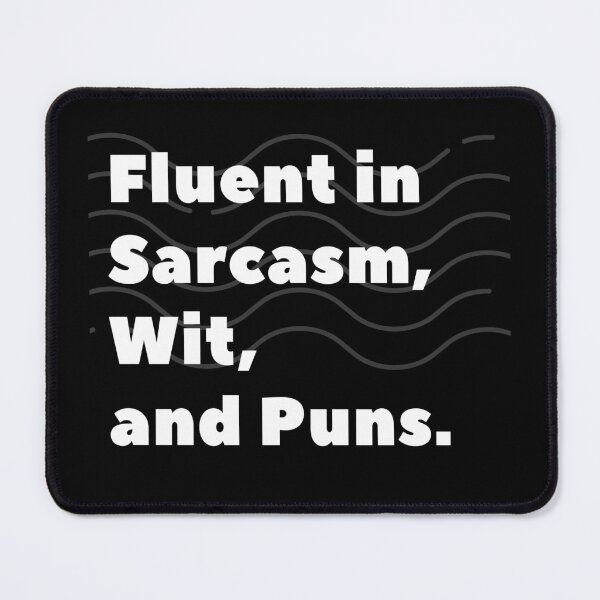 Item preview, Sarcasm, Wit, Puns, Language Puns Collection designed and sold by iCherryRed.