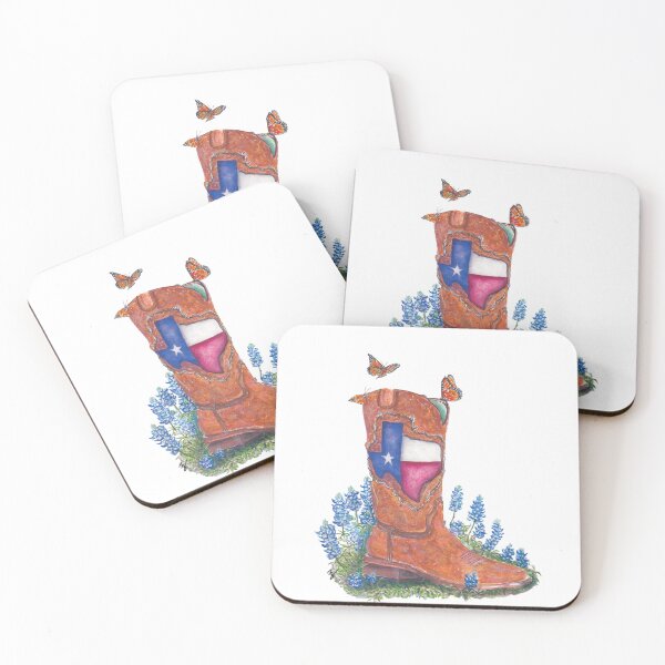 Item preview, "Texas Vibes: Captivating Artwork Texas Vibes Celebrating Texas Spirit, Bluebonnets, and Monarch Butterflies designed and sold by JasminesArtLoft.