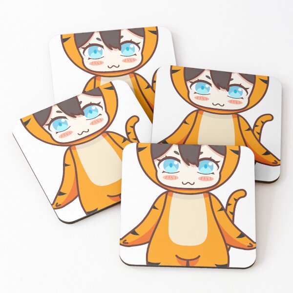 Item preview, Kawaii Cute Anime Girl Tiger Costum Illustration designed and sold by bastian31.