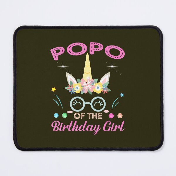 Item preview, Popo Of The Birthday 	 Flower Unicorn Mothers Day 	 	 designed and sold by yrdtlzswciy11.