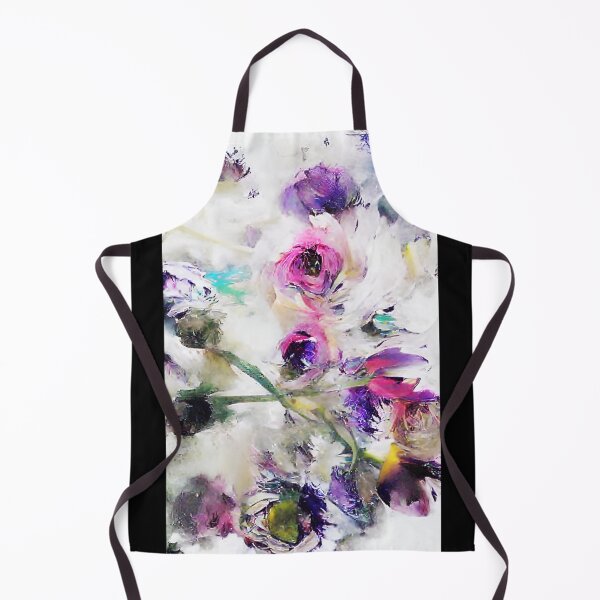 Item preview, Serene Snowy Flowers-Frozen Florals designed and sold by NayelKlocko.