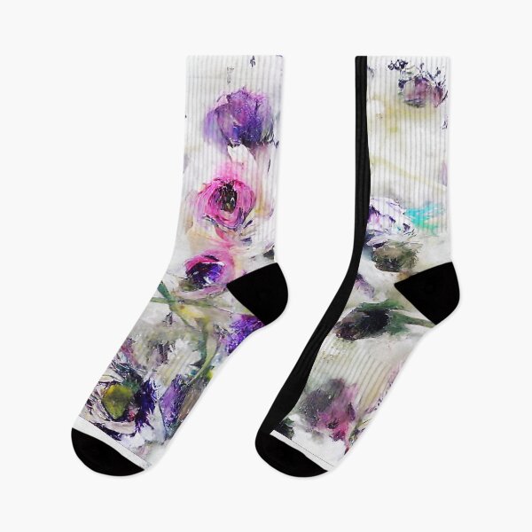 Item preview, Serene Snowy Flowers-Frozen Florals designed and sold by NayelKlocko.