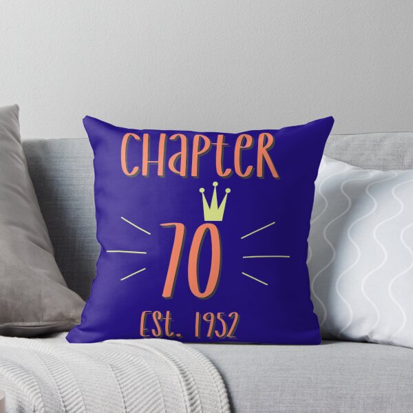 Item preview, 70th Birthday Classy Crown Tees Chapter 70 EST 1952 	 	 designed and sold by uldrmsduat7.