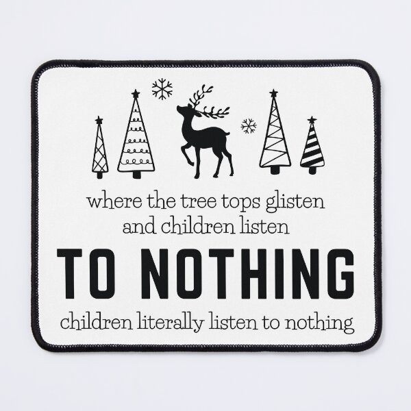 Item preview, Where The Tree Trops Glisten And Children Listen To Nothing designed and sold by simmoredsign.