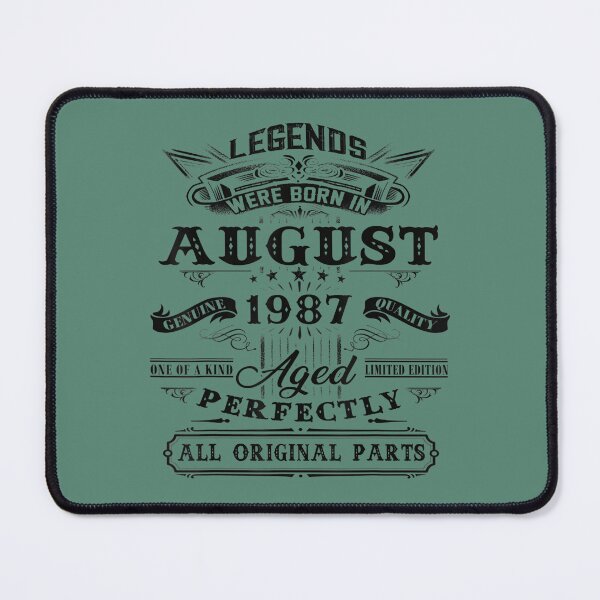 Item preview, 35th Birthday Legends Born In August 1987 35 Years Old designed and sold by xywuntwp40.