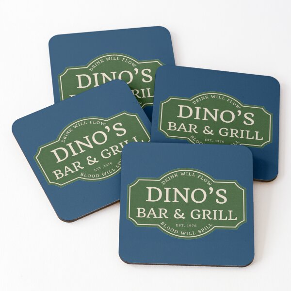 Item preview, Dino_s Bar and Grill designed and sold by Nakumirode.