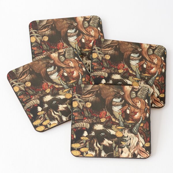 Item preview, Charles Maurice Detmold, Goats designed and sold by NouveauEra.