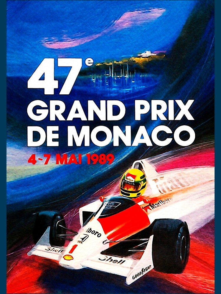 1989 Monaco Grand Prix Racing Long 