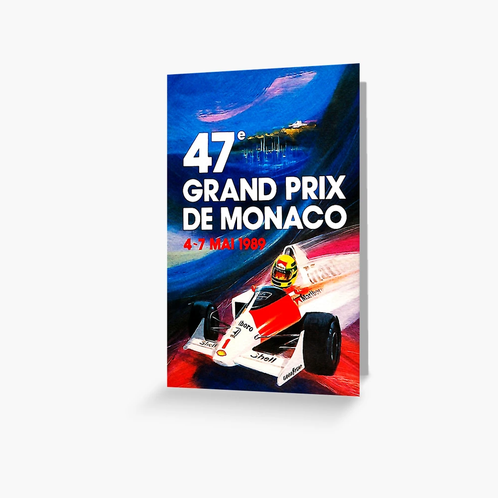 1989 Monaco Grand Prix Racing Long 