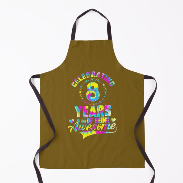 Item preview, Kids 8 Years of Being Awesome 8 Years Old 8th Birthday Tie Dye designed and sold by rjxeraet88.