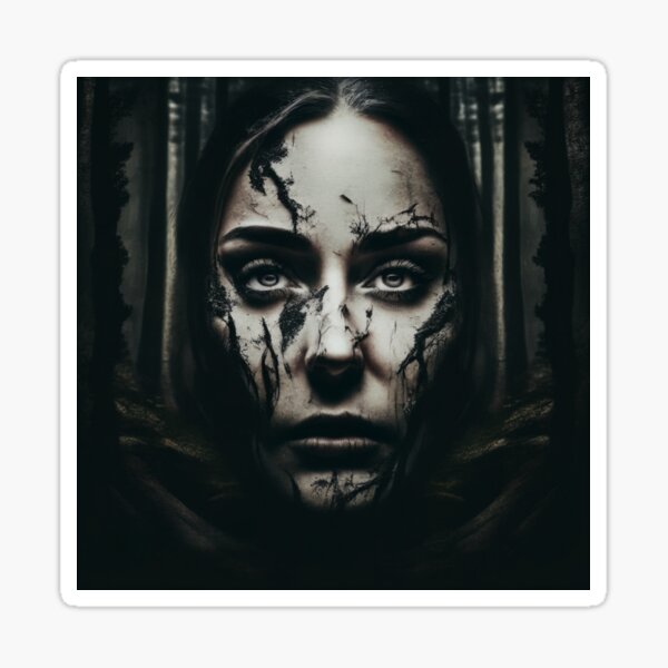 Item preview, woman in forest designed and sold by davebskt06.