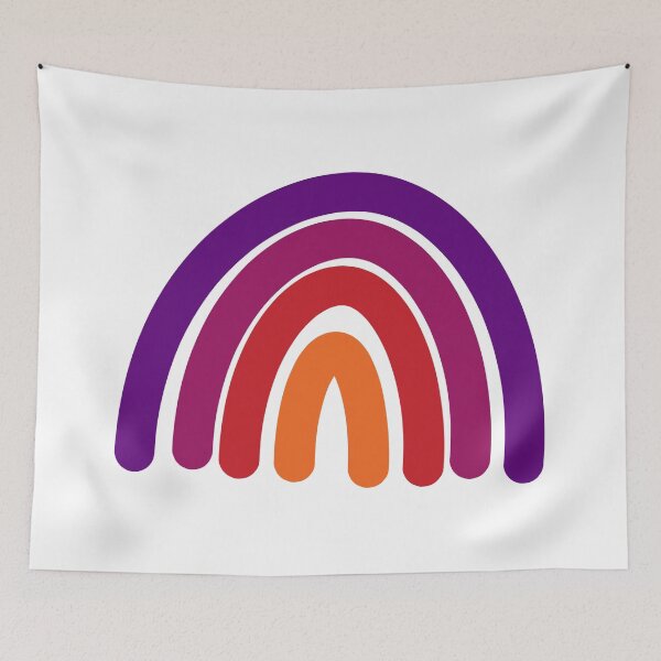 Item preview, Sunset Rainbow sticker designed and sold by Keeley Curtis-Verdeja.
