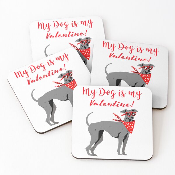 Item preview, MY DOG IS MY VALENTINE Sticker  designed and sold by BritneySpearsa.