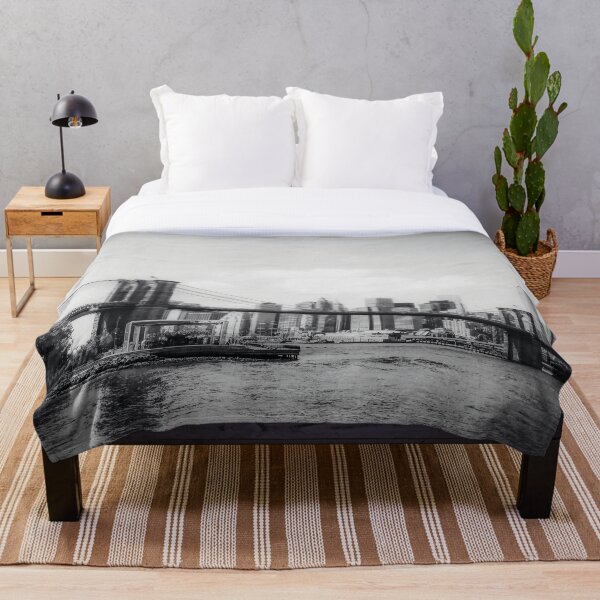 Item preview, Long Island, Brooklyn, Blanco y Negro. designed and sold by VRMediaDecor.