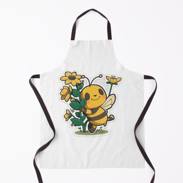 Item preview, A cute cartoon bee designed and sold by Stickermagician.