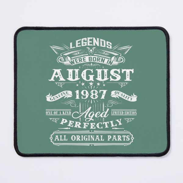 Item preview, 35th Birthday Legends Born In August 1987 35 Years Old designed and sold by xywuntwp40.