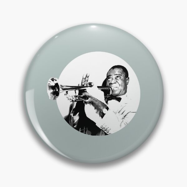 Louis Armstrong Pins and Buttons for Sale