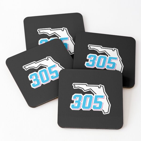 Item preview, Miami Vice 305 Logo on Black designed and sold by liliishida.