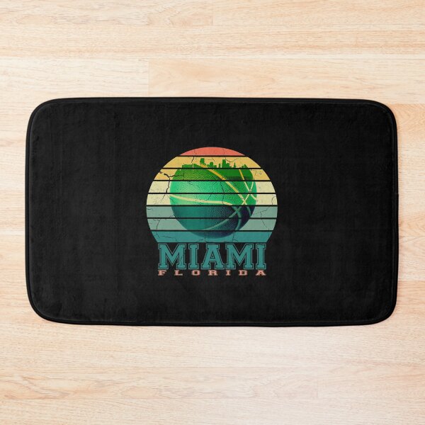 Item preview, Vintage Miami Florida Cityscape Retro Basketball  designed and sold by liliishida.